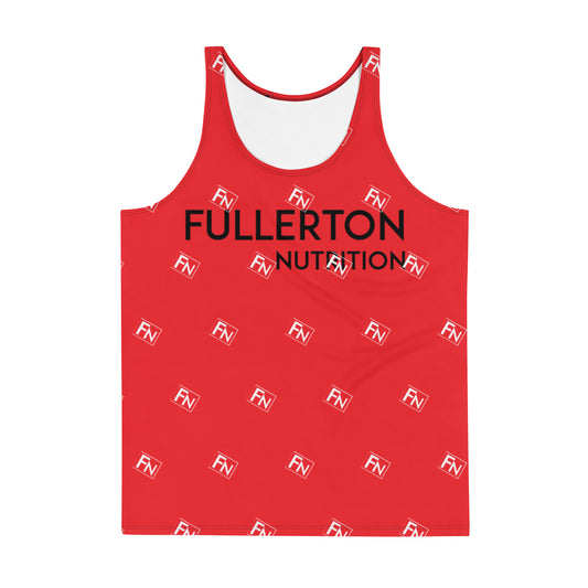 FN All Over Red Tank Top