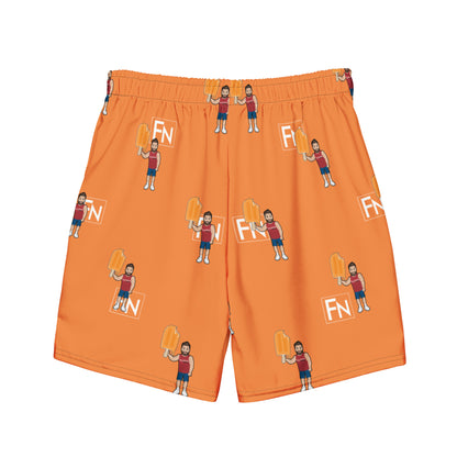 orange sicle swin shorts