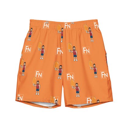 orange sicle swin shorts